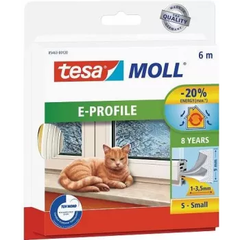 tesamoll 6m durų ir langų sandarinimo juosta savaiminio klijavimo ruda (05463-00121-00)