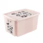 keeeper Karolina Minnie 45 litrų dėžė su dangčiu, polipropilenas, Nordic Pink, 1 vnt. 1223958124700