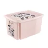 keeeper Karolina Minnie 45 litrų dėžė su dangčiu, polipropilenas, Nordic Pink, 1 vnt. 1223958124700