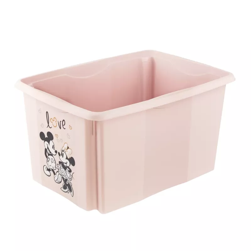 keeeper Karolina Minnie 45 litrų dėžė su dangčiu, polipropilenas, Nordic Pink, 1 vnt. 1223958124700