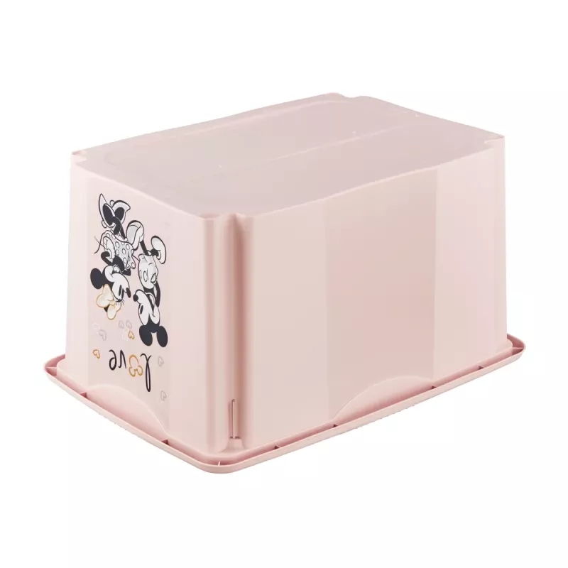 keeeper Karolina Minnie 45 litrų dėžė su dangčiu, polipropilenas, Nordic Pink, 1 vnt. 1223958124700