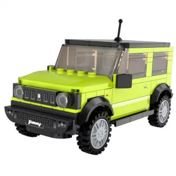 JAMARA CaDA Suzuki Jimny 1:24 – žalias kaladėlių automobilis, 8+ (402865)