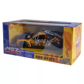 JAMARA BMW M4 GT3 1:24 geltonas RC automobilis 2,4 GHz 402627