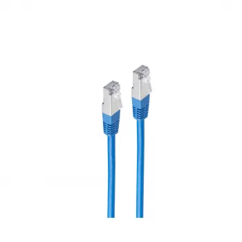 Shiverpeaks BS75211-B Cat5e SF/UTP tinklo pataisos kabelis, 1 m, mėlynas