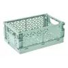 keeeper Mini Folding Box fritzi, dydis L, Nordic Green, 9,6 litro, sulankstoma dekoratyvinė laikymo dėžė, tinkama maistui, 1 vnt. 1023431500000
