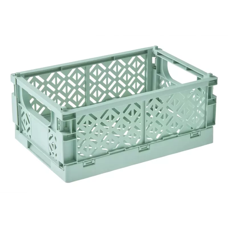 keeeper Mini Folding Box fritzi, dydis L, Nordic Green, 9,6 litro, sulankstoma dekoratyvinė laikymo dėžė, tinkama maistui, 1 vnt. 1023431500000