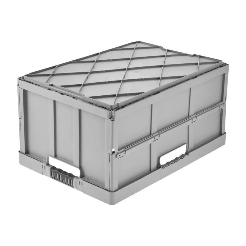 keeeper Profi-Klappbox benno, 45 litrų, Nordic Grey, sulankstoma laikymo dėžė su minkštomis rankenomis, 50 kg apkrovos talpa 1023713000000