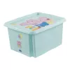 keeeper karolina Peppa Pig 24 litrų dėžė su dangčiu, PP, akvamarino spalvos, 1 vnt., 1223762433600
