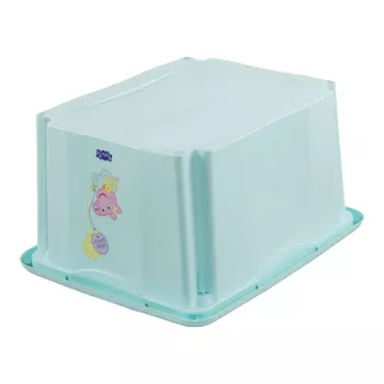 keeeper karolina Peppa Pig 24 litrų dėžė su dangčiu, PP, akvamarino spalvos, 1 vnt., 1223762433600