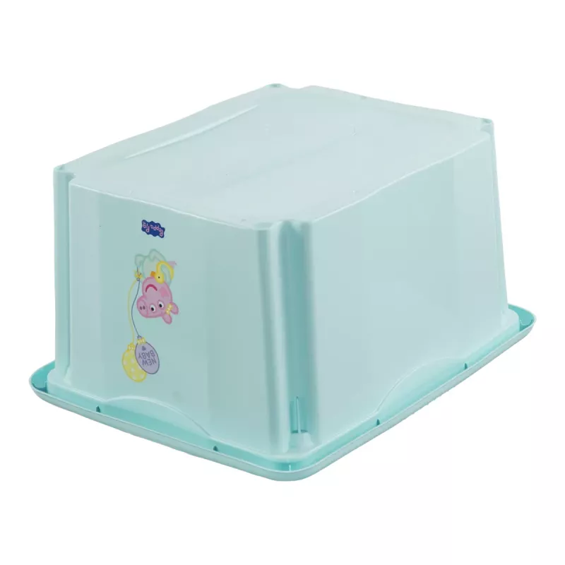keeeper karolina Peppa Pig 24 litrų dėžė su dangčiu, PP, akvamarino spalvos, 1 vnt., 1223762433600