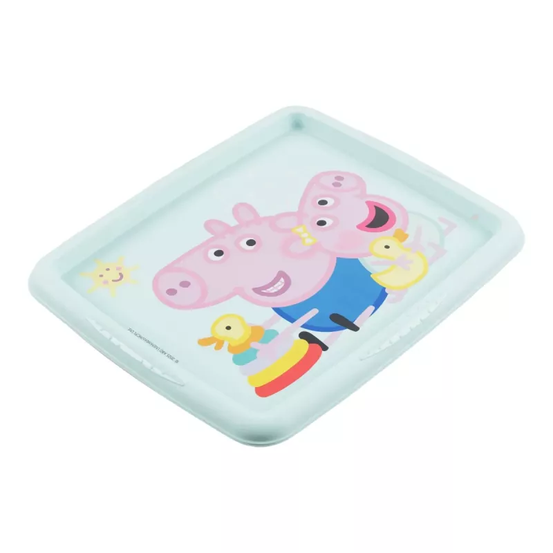 keeeper karolina Peppa Pig 24 litrų dėžė su dangčiu, PP, akvamarino spalvos, 1 vnt., 1223762433600