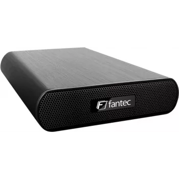 Fantec DB-AluAir U2e 3,5 inch SATA kietojo disko korpusas, USB 2.0 ir eSATA, juodas 1594