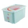 keeeper karolina Peppa Pig dėžė su dangčiu, 45 L, akvamarino spalvos, sukraunama 1223962433600
