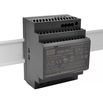 EXSYS EX-6974 DIN bėgio maitinimo šaltinis 100-240V AC į 24V DC 92W