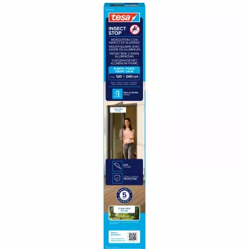 tesa Insect Stop Anthracite vabzdžių tinklas durims 1,2 x 2,4 m 55197-00101-00