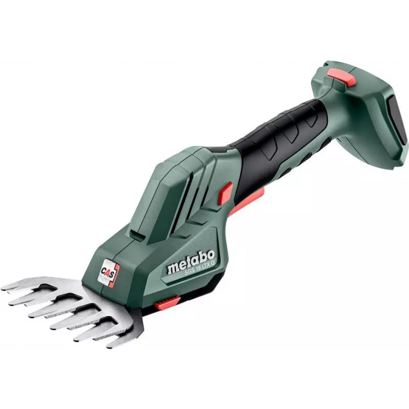 Metabo SGS 18 LTX Q akumuliatorinės žolės ir krūmų žirklės (be akumuliatoriaus) metaBOX 145 601609840
