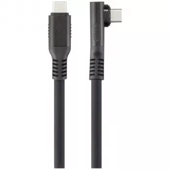 Renkforce USB4 USB-C į USB-C kabelis 1m juodas 8K UHD su magnetiniu jungtimi RF-6438138