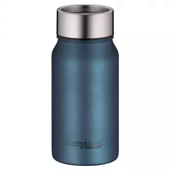 THERMOS termo puodelis TC, 0,35 L, matinio mėlyno plieno, dvigubos sienelės, nepralaidus 4097.342.035