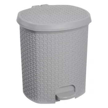 keeeper tjark pedalų šiukšlių dėžė 21 L Nordic Grey rattan išvaizdos 1030413000000