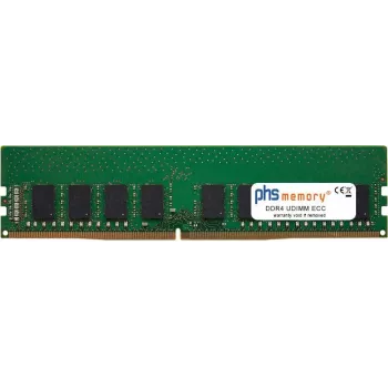 PHS-memory 16GB DDR4 ECC UDIMM 2666MHz PC4-21300E atminties modulis, skirtas ASRock IMB-X1313 SP538237