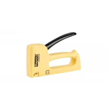 Rapid R13 Blomster rankinis kabių kalikas Nr. 13 plonos vielos kabėms 4-10 mm, korpusas iš perdirbto plastiko, metalinės vidinės dalys, geltonos spalvos (5001620)