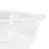 keeeper fredo fresh maisto laikymo indų rinkinys, 3 x 2,4 L, stačiakampiai, permatomi su pilkais dangteliais 3067982700000