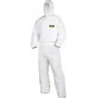 UVEX 9871012 vienkartinis apsauginis kostiumas Type 5/6, XL dydis, baltas