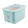 keeeper Karolina Peppa Pig dėžė, 30 litrų, akvamarino spalvos, su dangčiu, stackable 1223862433600