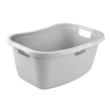 keeeper Janne skalbinių kubilas, Nordic-Grey, 38 L, inksto formos, soft-touch rankenos 1078313000000