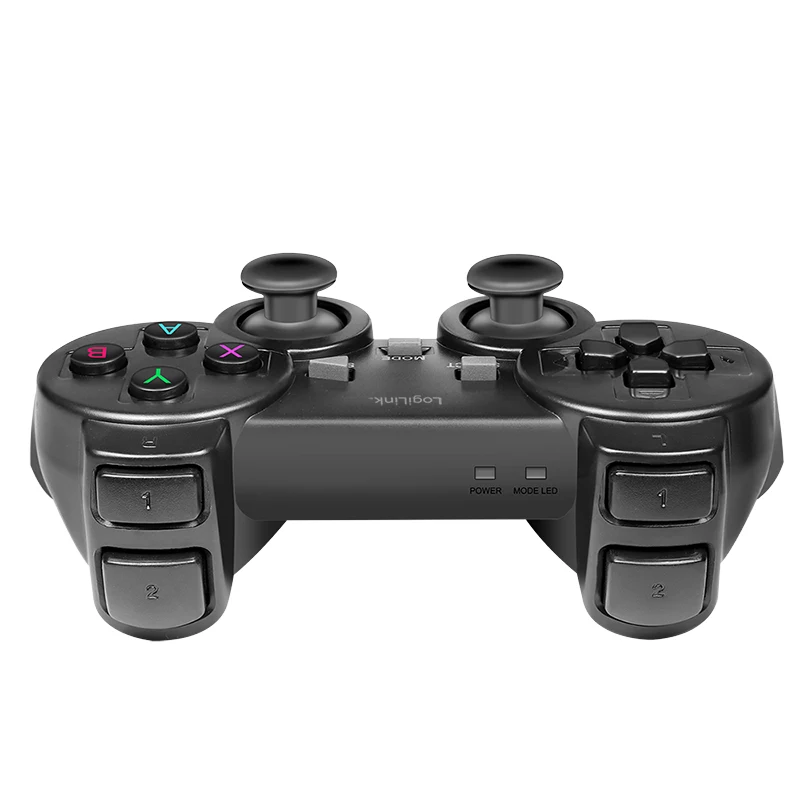 LogiLink AA0187 belaidis žaidimų pultas 2,4 GHz juodas, 8 m ryšio atstumas, PC, Android, PS3