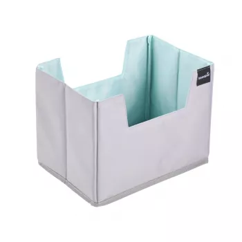 keeeper nea pirkinių organizatorius, dydis L, pilkas/aquamarin, sulankstomas, sustiprintu dugnu, 38 L 1229862400000
