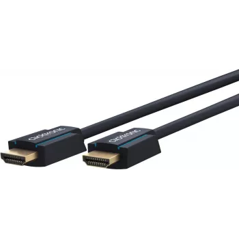 ClickTronic 70308 12,5 m High Speed HDMI kabelis su Ethernet - mėlynas