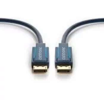 ClickTronic 70710 DisplayPort kabelis 1m mėlynas
