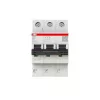 ABB SX203-B40 3 polių automatinis grandinės pertraukiklis, B tipo, 40 A, 400 V AC, 6 kA