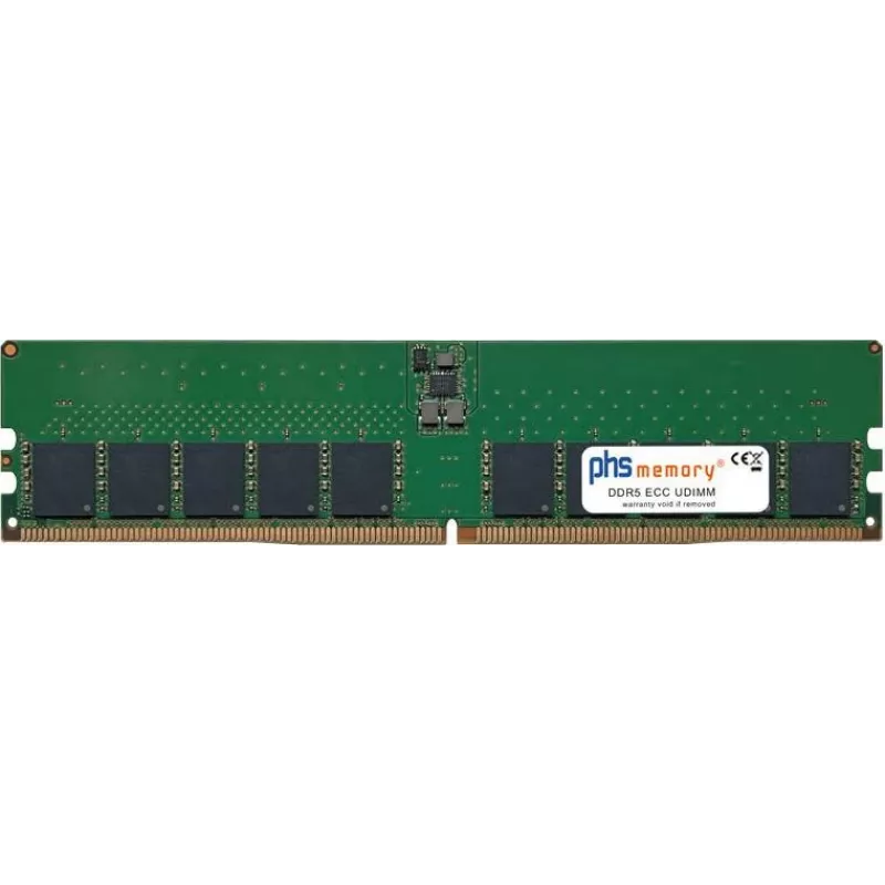 PHS-memory 48GB DDR5 ECC UDIMM 5600MHz PC5-44800E atminties modulis, skirtas ASRock PHANTOM GAMING B850I Lightning WiFi SP571683