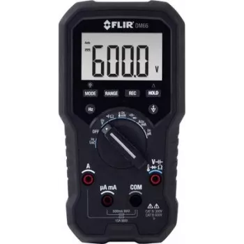 FLIR DM66 skaitmeninis multimetras CAT IV 300V, CAT III 600V, True RMS, 6000 rodmenų