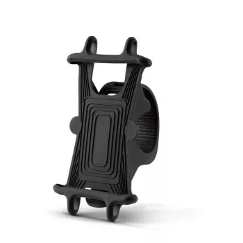 Renkforce RF-4413448 universalus išmaniojo telefono laikiklis su siurbtuku, juodas