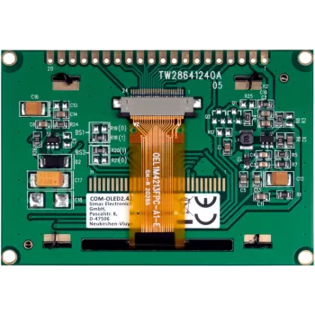 JOY-IT COM-OLED2.42 2,42 colio OLED ekrano modulis 128x64, baltas, SPI/I2C, SSD1309