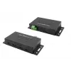 EXSYS EX-1240HMVS pramoninis 4 prievadų USB 3.2 Gen 2 šakotuvas, DIN bėgių tvirtinimas, metalinis