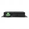 EXSYS EX-1240HMVS pramoninis 4 prievadų USB 3.2 Gen 2 šakotuvas, DIN bėgių tvirtinimas, metalinis