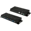 EXSYS EX-1334HMV-2 4 prievadų USB 2.0 į RS-232 serijinis adapteris su metaliniu korpusu