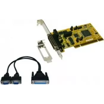EXSYS EX-42372IS 2 prievadų PCI RS-422/485 serijinė plokštė su apsauga nuo viršįtampių, žemo profilio