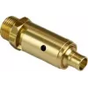 Aerotec suspausto oro apsauginis vožtuvas 1/2 colio, 10 bar, žalvarinis 9049104