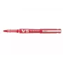 PILOT V5 Hi-Tecpoint Begreen tušinukas su ritinėliu, raudonas rašalas, 0,3 mm linija, užpildomas, raudonas korpusas 442797