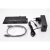 EXSYS EX-1247HMVS 7 prievadų USB 3.2 Gen 2 pramoninis šakotuvas su DIN bėgio laikikliu