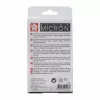 SAKURA Pigma Micron Fineliner rašiklių rinkinys, 8 vnt., juodas, įvairūs antgaliai nuo 0,15 mm iki teptuko POXSDK8