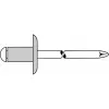 GESIPA aklinė kniedė 4,0 x 12,0 mm aliuminis/plienas, didelė galvutė - 500 vnt. (1454097)