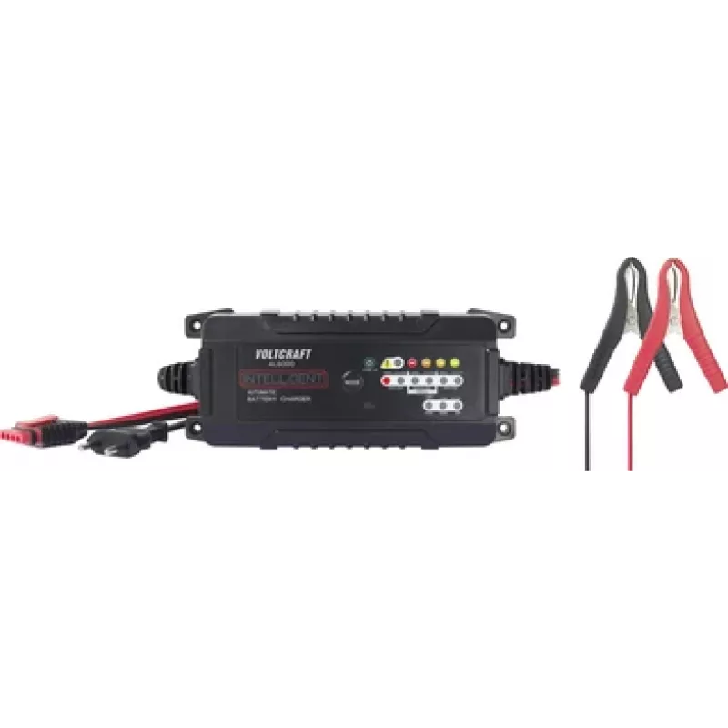 Voltcraft AL6000 VC-16015910 automatinis akumuliatorių įkroviklis 6/12 V 6 A IP65 atsparus vandeniui