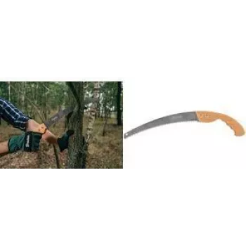 Bradas V-SERIES sodo pjūklas su 300 mm SK5 grūdinto plieno ašmenimis ir medine rankena KT-V1401/1