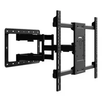 HAGOR Fiksuotas sieninis laikiklis 42-90 colių ekranams, VESA iki 800x600, 80kg, juodas